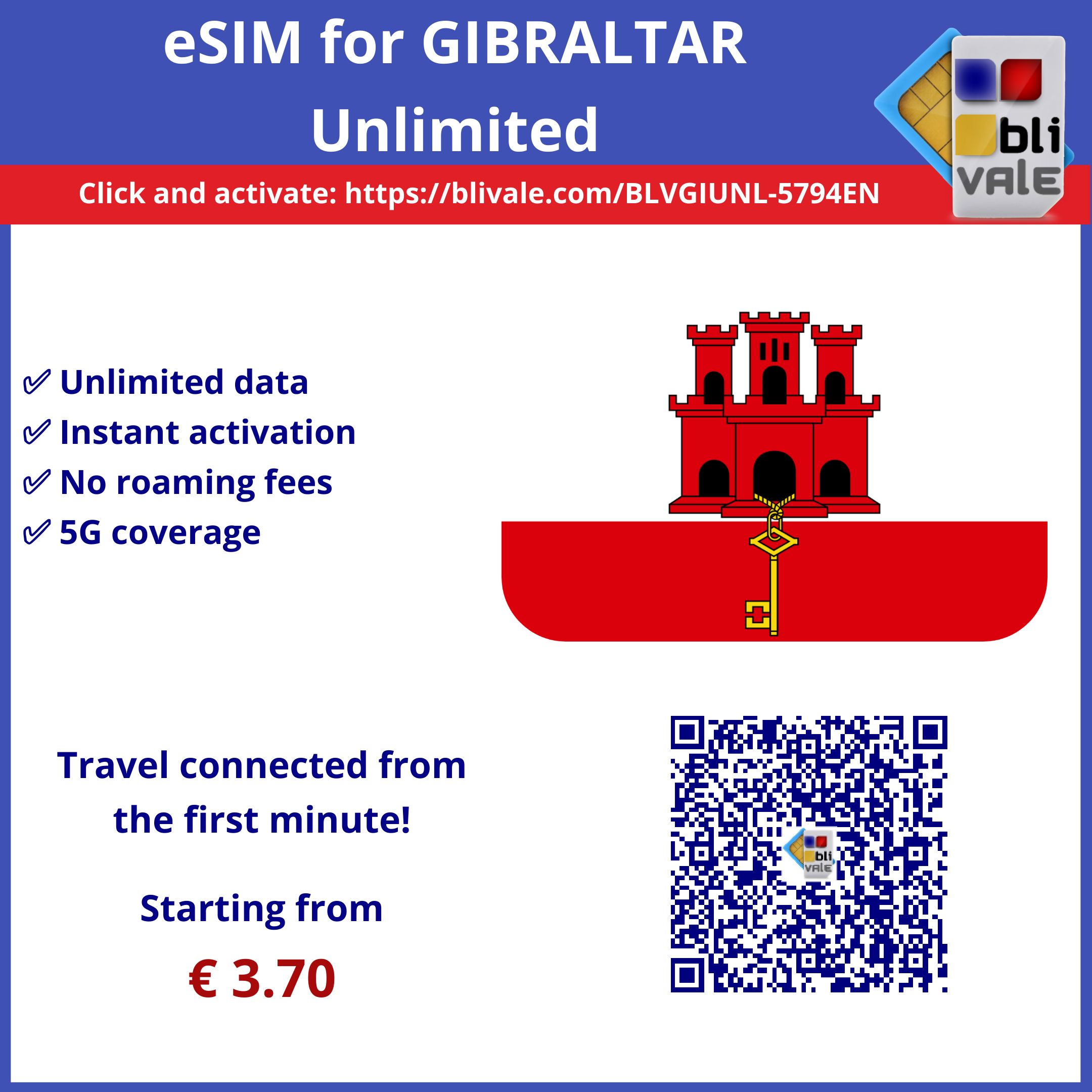 blivale_image_en eSIM for Gibraltar Unlimited_800x800 Connected Without Borders: The Ultimate Guide to Digital Travel - Results from #10
